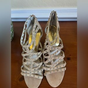 Michael Kors Studded High Heel Shoes Size 8
